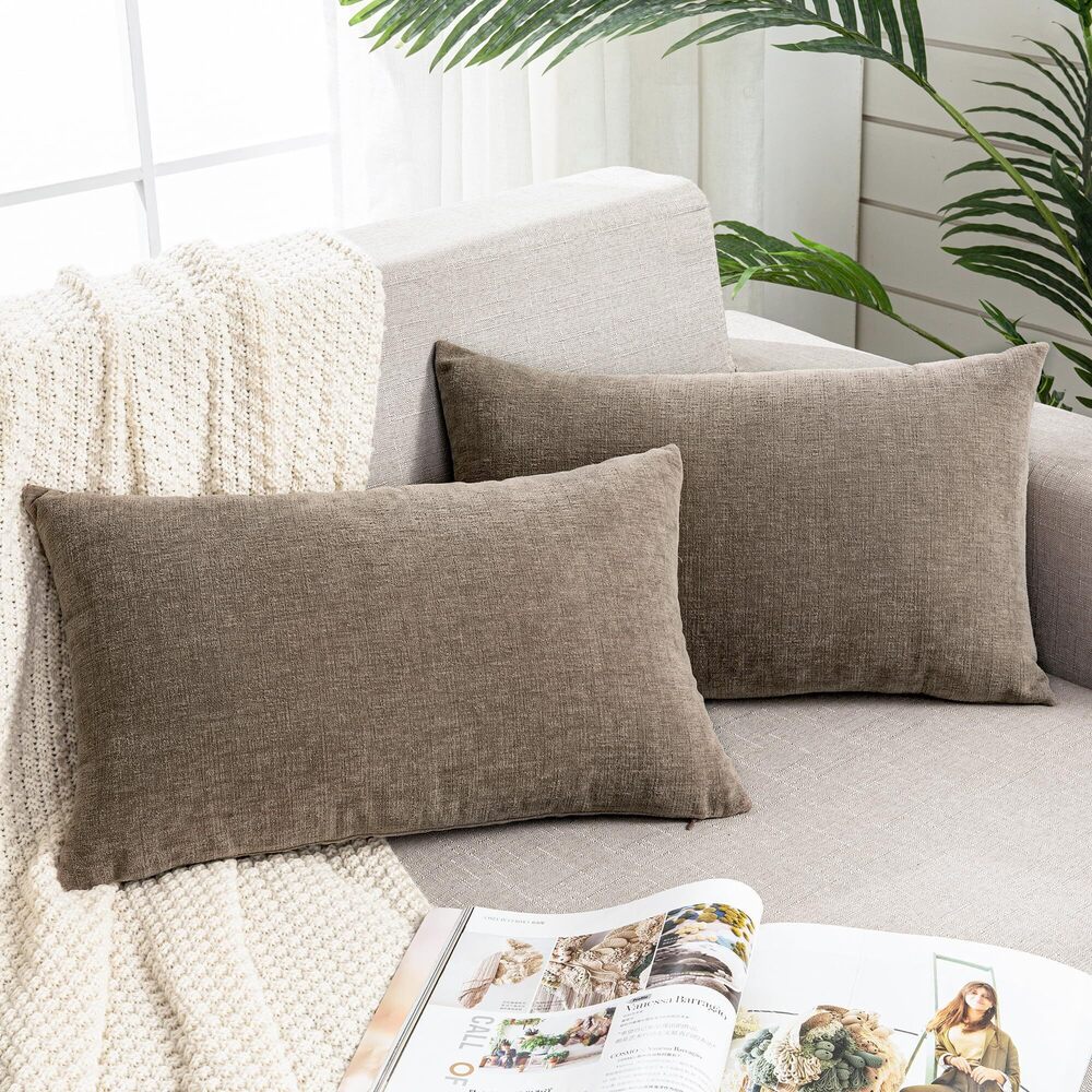 9999 Lumbar Pillow Decorative Rectangle Throw Pillow Covers 12"x20" Inch
